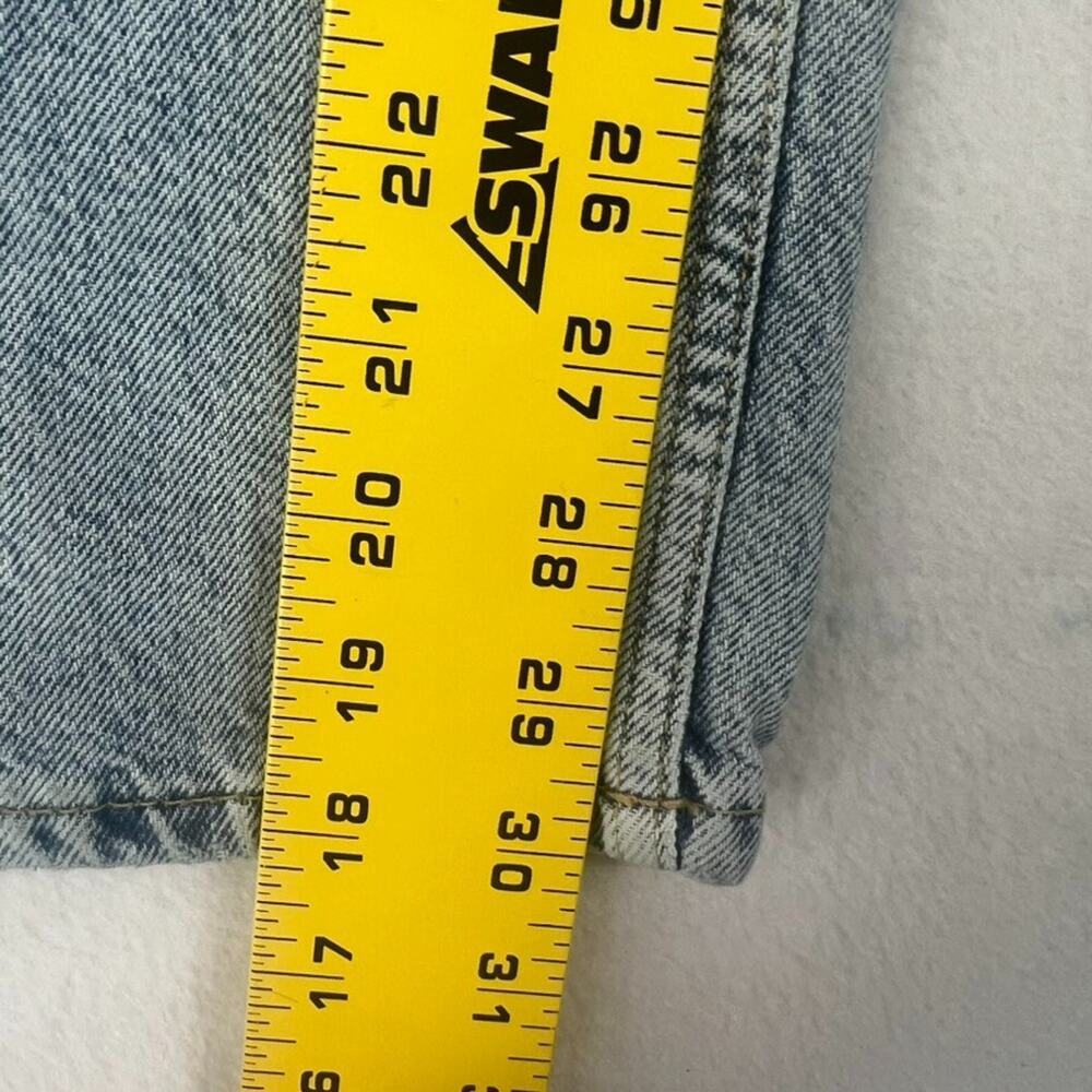 We The Free Jeans Women's Size 28 Blue Denim Medium Wash Button Fly Distressed - Picture 3 of 9
